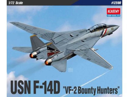 Model Kit letadlo 12590 USN F 14D VF 2 Bounty Hunters 1 72 a152193094 10374