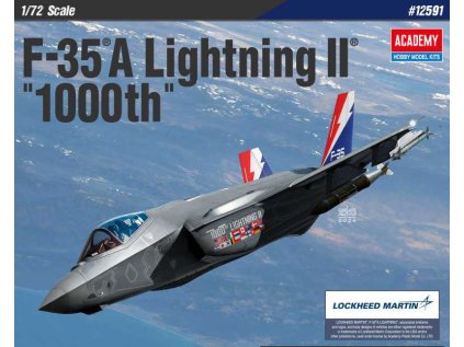Model Kit letadlo 12591 F 35A Lightning II 1000th 1 72 a152193100 10374