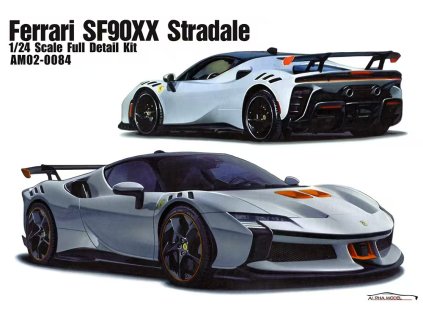 Resinový model auto ALPHA MODEL AM02-0084 - Ferrari SF90XX Stradale (1:24)