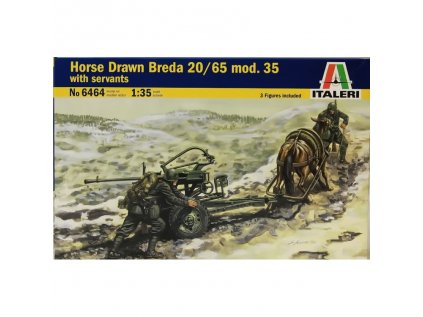 1880 model kit military italeri 6464 horse drawn breda 20 65 w servants 1 35