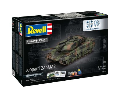 Gift Set tank 05631 70 Years Bundeswehr Leopard 2 A6A2 Exclusive Edition 1 35 a153705377 10374