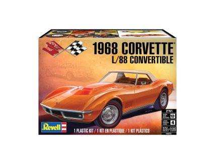 Plastic ModelKit MONOGRAM auto 4572 68 Corvette L 88 Roadster 1 25 a153705473 10374