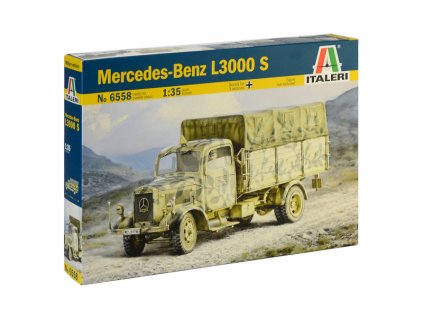 1961 model kit military italeri 6558 mercedes benz l3000 s 1 35