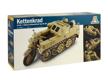 2036 model kit military italeri 7404 hk 101 kettenkrad 1 9