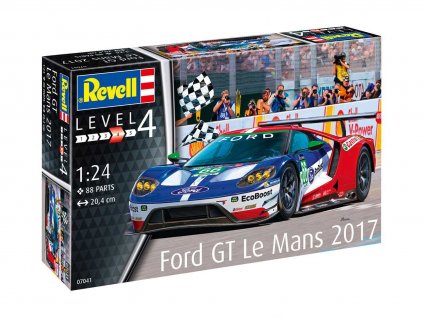 2285 plastovy model auto revell 07041 ford gt le mans 2017 1 24