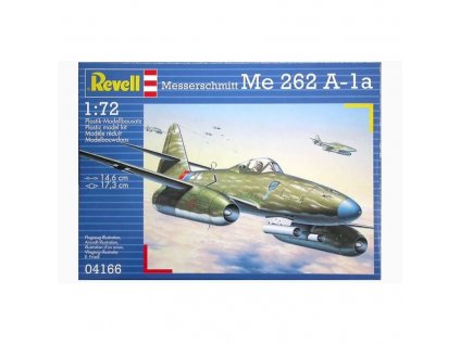 3071 plastovy model lietadlo revell 04166 messerschmitt me 262 a la 1 72