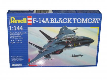 3131 plastovy model lietadlo revell 04029 f14a tomcat black bunny 1 144