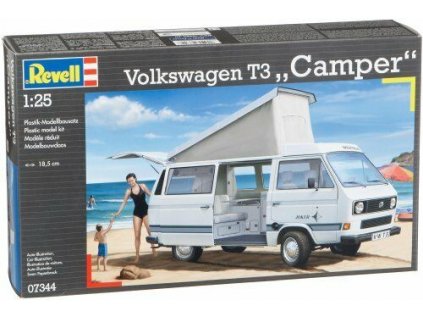 3191 plastovy model auto revell 07344 vw t3 camper 1 25