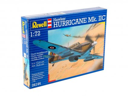 3353 plastovy model lietadlo revell 04144 hawker hurricane mk iic 1 72