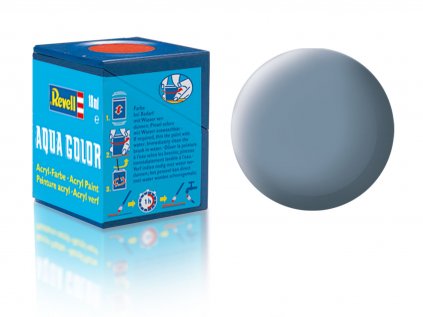 3389 farba revell akrylova 57 matna seda grey matt