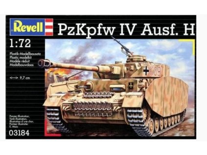 3710 plastovy model military revell 03184 pzkpfw iv ausf h 1 72