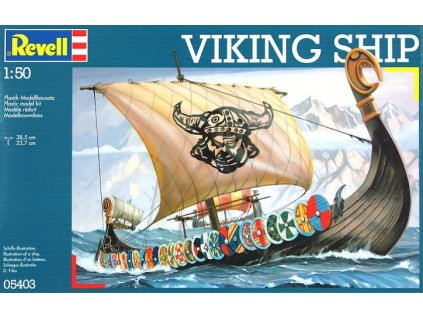 3728 plastovy model lod revell 05403 lod vikingu 1 50