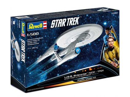 4055 plastovy model star trek revell 04882 u s s enterprise ncc 1701 1 500