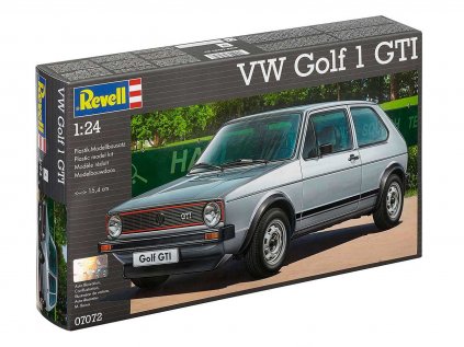 4112 plastovy model auto revell 07072 vw golf 1 gti 1 24