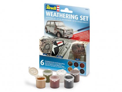 4181 weathering set revell 39066 sada pigmentov 6 druhu