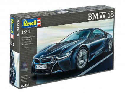 4250 plastovy model auto revell 07008 bmw i8 1 24