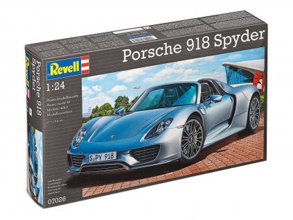 4256 plastovy model auto revell 07026 porsche 918 spyder 1 24
