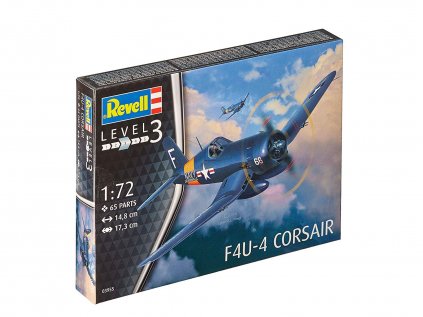 4328 plastovy model lietadlo revell 03955 f4u 4 corsair 1 72
