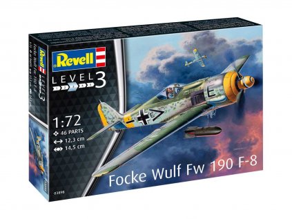 4391 plastovy model lietadlo revell 03898 focke wulf fw190 f 8 1 72