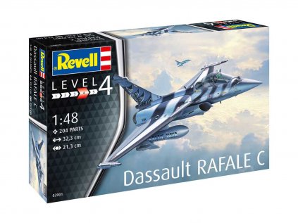 4400 plastovy model lietadlo revell 03901 dassault rafale c 1 48