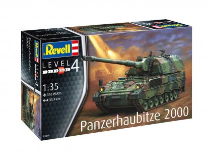 4424 plastovy model military revell 03279 panzerhaubitze 2000 1 35