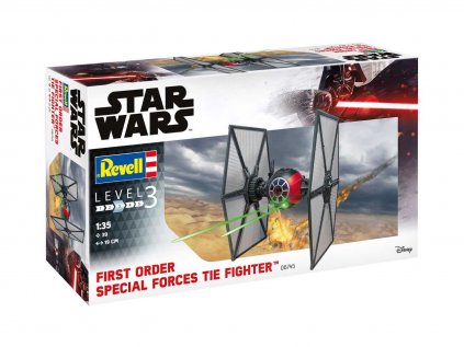 4502 plastovy model revell 06745 special forces tie fighter 1 35