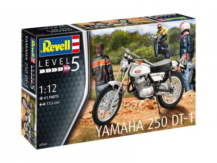 4748 plastovy model motorka revell 07941 yamaha 250 dt 1 1 12