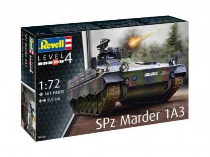 5093 plastovy model military revell 03326 spz marder 1a3 1 72