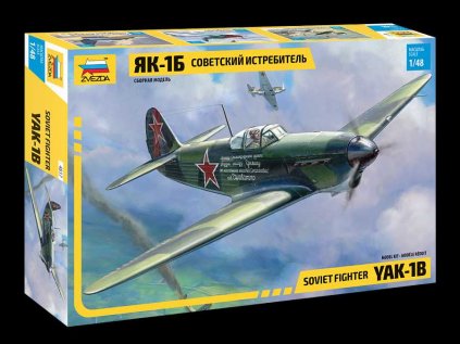 5186 model kit lietadlo zvezda 4817 yak 1b soviet fighter 1 48