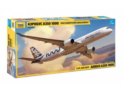 5192 model kit lietadlo zvezda 7020 airbus a 350 1000 1 144