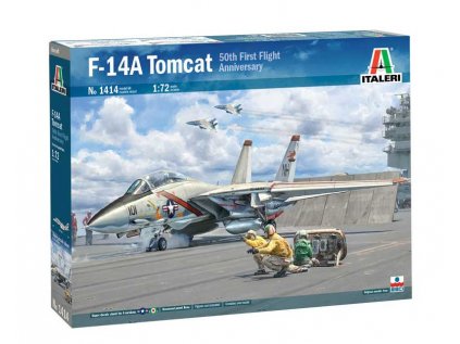 5288 model kit lietadlo italeri 1414 f 14a tomcat 1 72