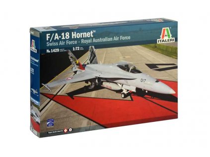 5330 model kit lietadlo italeri 1429 f a 18 hornet swiss a f raaf 1 72