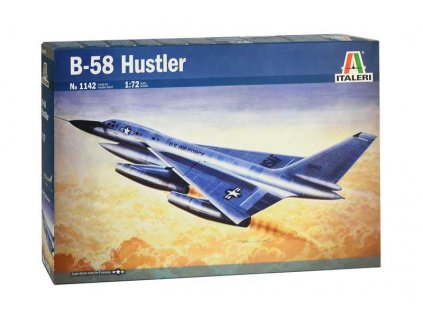 5339 model kit lietadlo italeri 1142 b 58 hustler 1 72