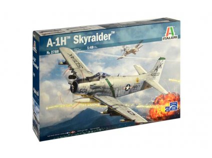 5345 model kit lietadlo italeri 2788 a 1h skyraider 1 48