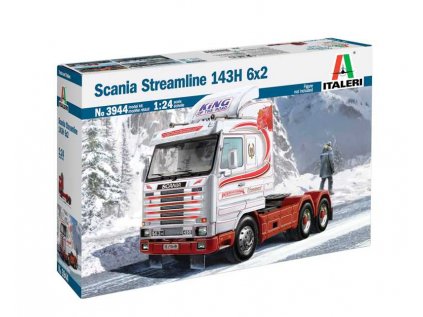 5354 model kit truck italeri 3944 scania streamline 143h 6x2 1 24