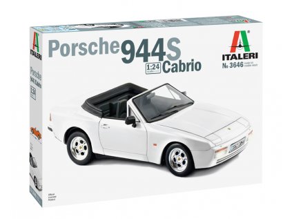 5384 model kit auto italeri 3646 porsche 944 s cabrio 1 24