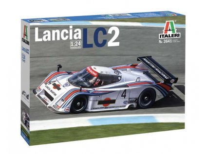 5387 model kit auto italeri 3641 lancia lc2 1 24