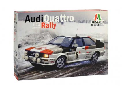 5405 model kit auto italeri 3642 audi quattro rally 1 24