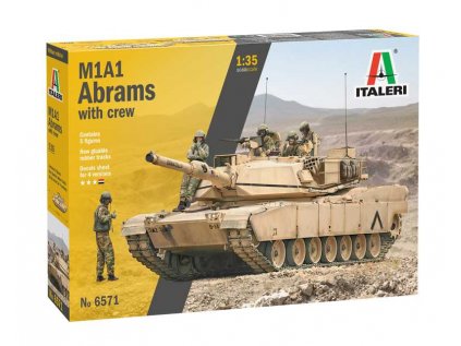 5432 model kit tank italeri 6571 m1a2 abrams with crew 1 35