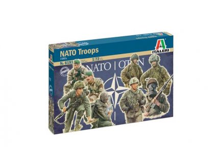 5477 model kit figurky italeri 6191 nato troops 1980s 1 72