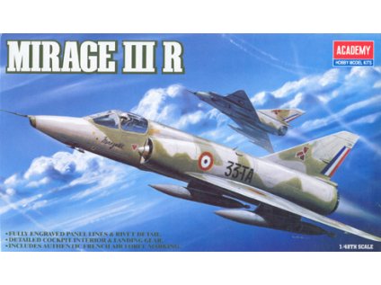 5660 model kit lietadlo academy 12248 mirage iii r fighter 1 48