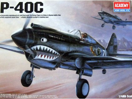 5666 model kit lietadlo academy 12280 p 40c 1 48