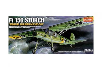 5708 model kit lietadlo academy 12459 fieseler fi 156 storch 1 72