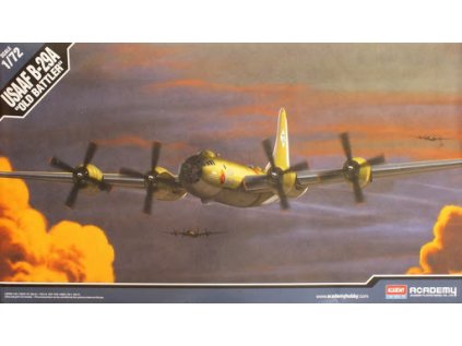 5741 model kit lietadlo academy 12517 usaaf b 29a old battler 1 72