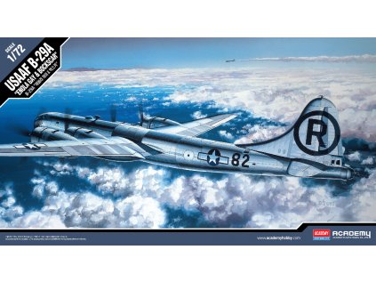 5747 model kit lietadlo academy 12528 b 29a enola gay bockscar 1 72