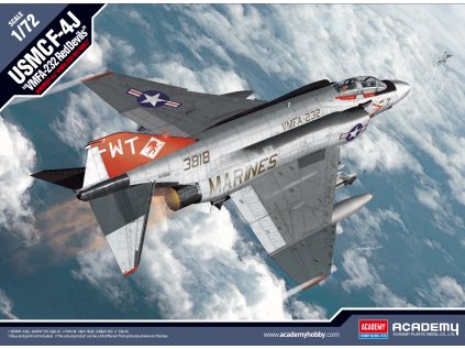 5756 model kit lietadlo academy 12556 usmc f 4j vmfa 232 red devils 1 72