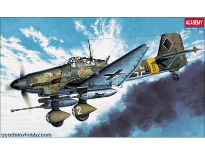 5849 model kit lietadlo academy 12450 ju 87g stuka tank buster 1 72