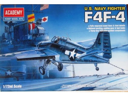 5852 model kit lietadlo academy 12451 f4f 4 1 72