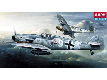 5873 model kit lietadlo academy 12467 messerschmitt bf109g 6 1 72