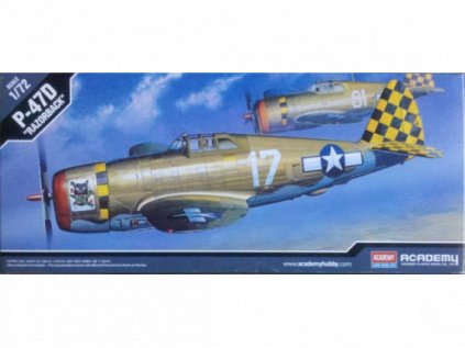 5891 model kit lietadlo academy 12492 p 47d razor back 1 72